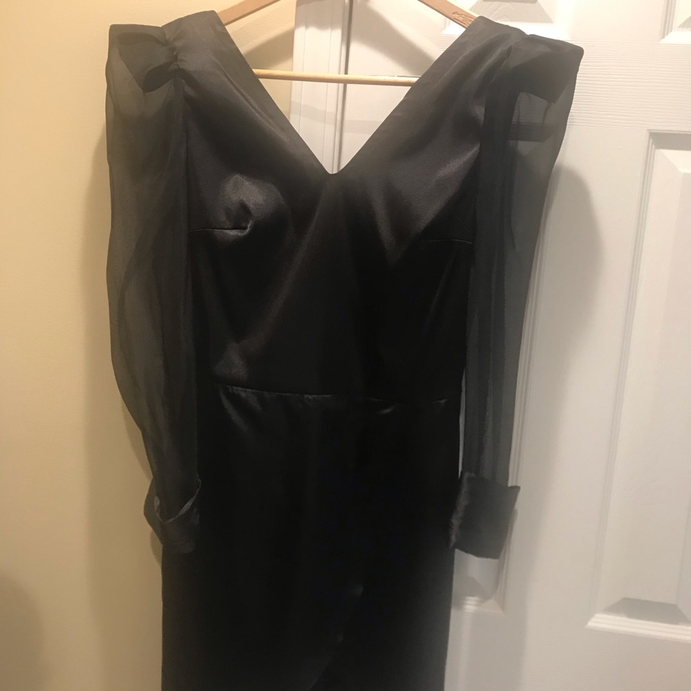 Black classy dress